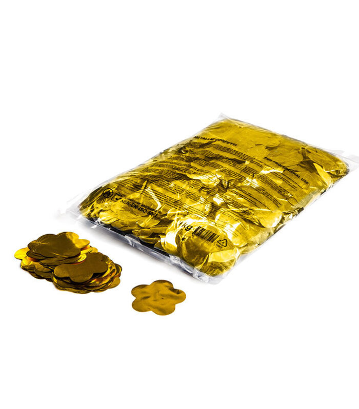 TCM FX - Metallic Konfetti Virág Ø 55mm - Gold - 1 kg